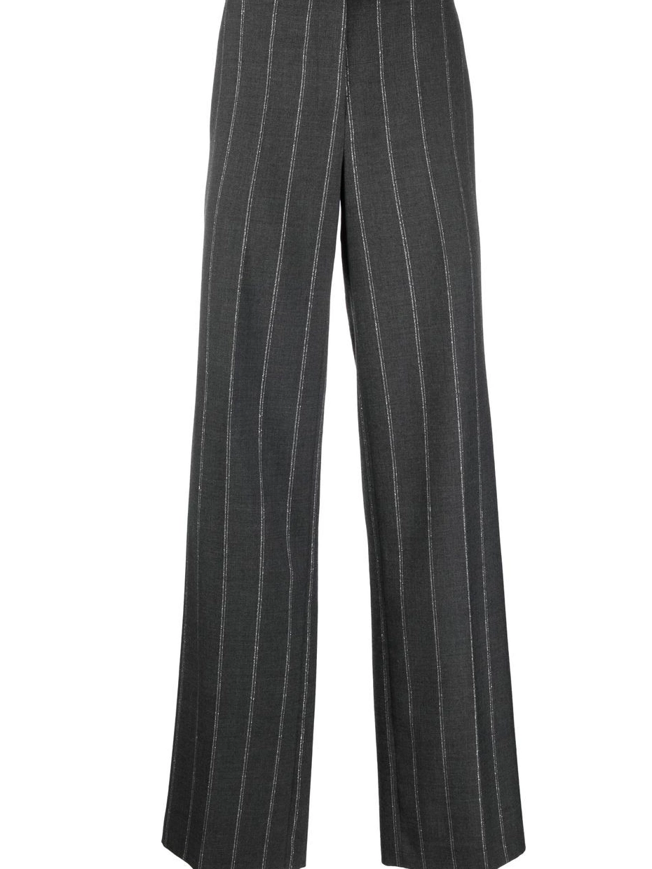 Cheap Stella tailored McCartney trousers Women stitch-detail striped 0404